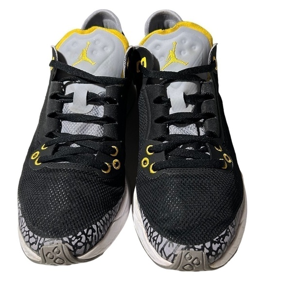 Nike Jordan 88 Racer Varsity Black Gray Maize Mens Run Gym AV1200-007 Size 8.5 - Picture 2 of 9